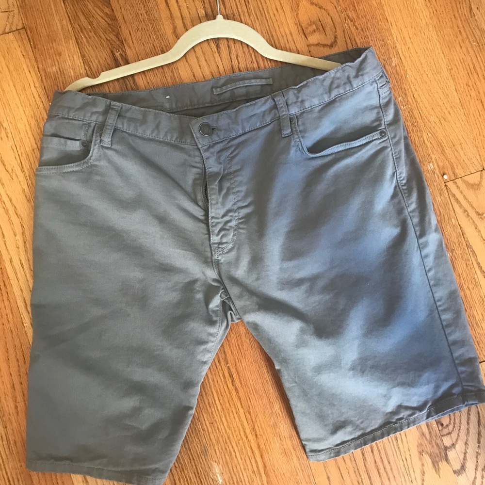 J.Lindeberg blue grey shorts for men
